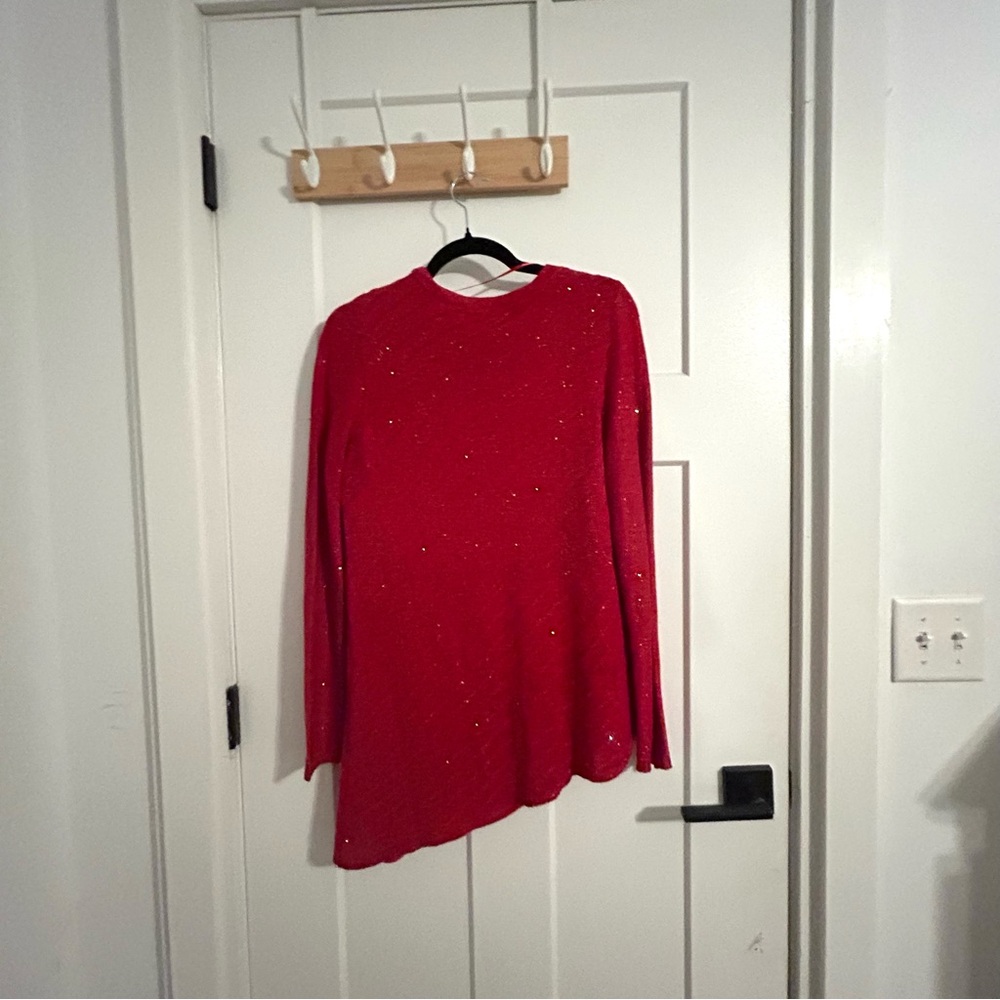 Apt. 9 Vibrant Red Knit Top